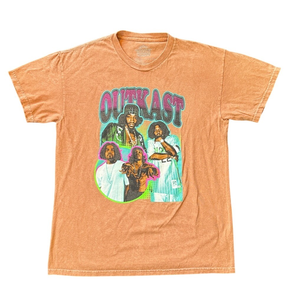 OutKast Graphic Short Sleeve Tee‎ - Rust Orange Medium